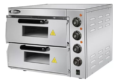 Horno Pizza Electrico Modhep- 02st Doble Camara