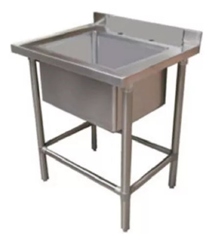 Lavafondo Ss 1 Tacho Rss 600x600x900 Mm Sin Secador